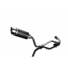 HONDA XR125 03-10 200MM ROUND CARBON FULL EXHAUST SYSTEM