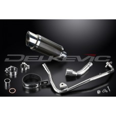 HONDA MSX125 GROM 2013-2015 200MM ROUND CARBON EXHAUST SYSTEM