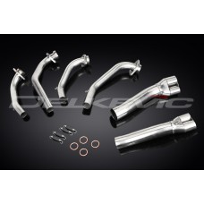 HONDA GL1000K GL1100 GOLDWING 1975-1983 4 INTO 2 STAINLESS DOWNPIPES