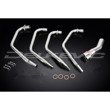 HONDA CB750F1 75 76 4 INTO 1 DOWN PIPES STAINLESS STEEL 