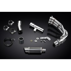 TRIUMPH STREET TRIPLE 675 2013-2016 200MM ROUND CARBON FULL EXHAUST SYSTEM