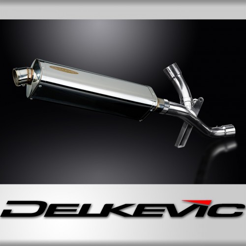 DUCATI MULTISTRADA 1200 ENDURO 15-18 DE-CAT 420MM TRI-OVAL STAINLESS EXHAUST