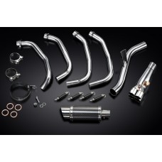 KAWASAKI Z900RS 2018-2023 200MM ROUND CARBON FULL EXHAUST SYSTEM 