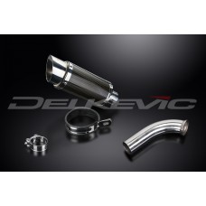 BMW F800 S-ST 2006-2014 200MM ROUND CARBON EXHAUST SYSTEM