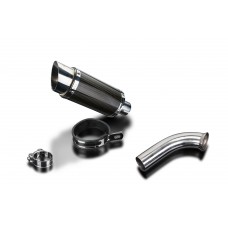 BMW F800 S-ST 2006-2014 200MM ROUND CARBON EXHAUST SYSTEM
