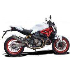 DUCATI MONSTER (M821 15-19) (M1200 14-19) 350MM OVAL STAINLESS EXHAUST SYSTEM