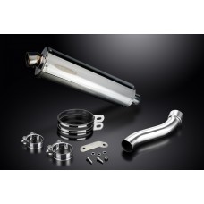 DUCATI MONSTER (M821 15-19) (M1200 14-19) 450MM OVAL STAINLESS EXHAUST SYSTEM