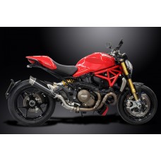 DUCATI MONSTER (M821 15-19) (M1200 14-19) 350MM ROUND CARBON EXHAUST SYSTEM