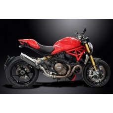 DUCATI MONSTER (M821 15-19) (M1200 14-19) 350MM ROUND STAINLESS EXHAUST SYSTEM