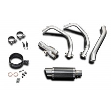 YAMAHA TRACER 700 2016-2020 200MM ROUND CARBON COMPLETE EXHAUST SYSTEM