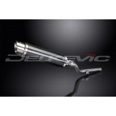 YAMAHA XT225 SEROW 1986-2007 350MM ROUND CARBON EXHAUST SYSTEM