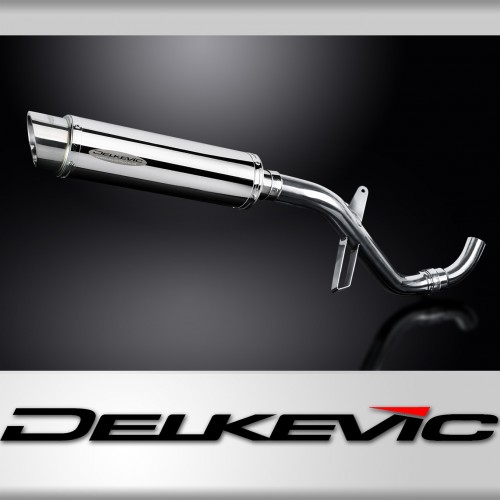 DUCATI MULTISTRADA 1200/1260S TOURING 15-20 350MM ROUND STAINLESS EXHAUST SYSTEM