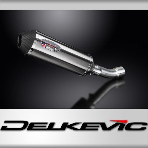 DUCATI DIAVEL 2011-2018 343MM X-OVAL STAINLESS EXHAUST SYSTEM