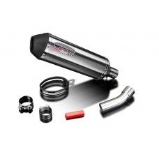 DUCATI DIAVEL 2011-2018 343MM X-OVAL STAINLESS EXHAUST SYSTEM