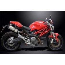 DUCATI  MONSTER 696 2008-2014 260MM X-OVAL TITANIUM EXHAUST SYSTEM