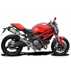 DUCATI  MONSTER 696 2008-2014 260MM X-OVAL TITANIUM EXHAUST SYSTEM