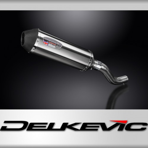 DUCATI SCRAMBLER 800 2015-2020 343MM X-OVAL STAINLESS EXHAUST SYSTEM