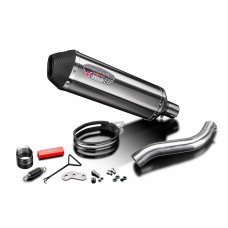 DUCATI SCRAMBLER 800 2015-2020 343MM X-OVAL STAINLESS EXHAUST SYSTEM